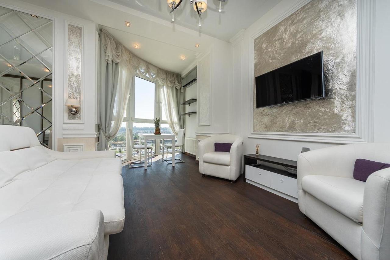 Exquisite Panoramic Views Apartment Dnipro Embankment Київ Екстер'єр фото