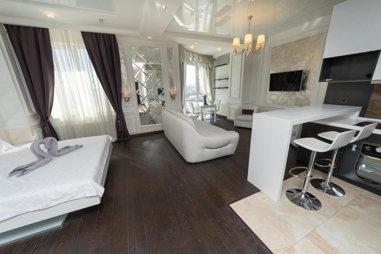 Exquisite Panoramic Views Apartment Dnipro Embankment Київ Екстер'єр фото